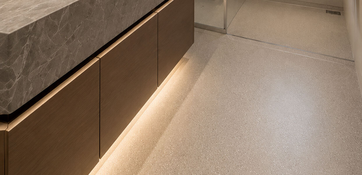 Wet rooms and custom flooring